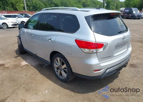 2013 Nissan Pathfinder Platinum из США, поврежденный, VIN 5N1AR2MM3DC660634